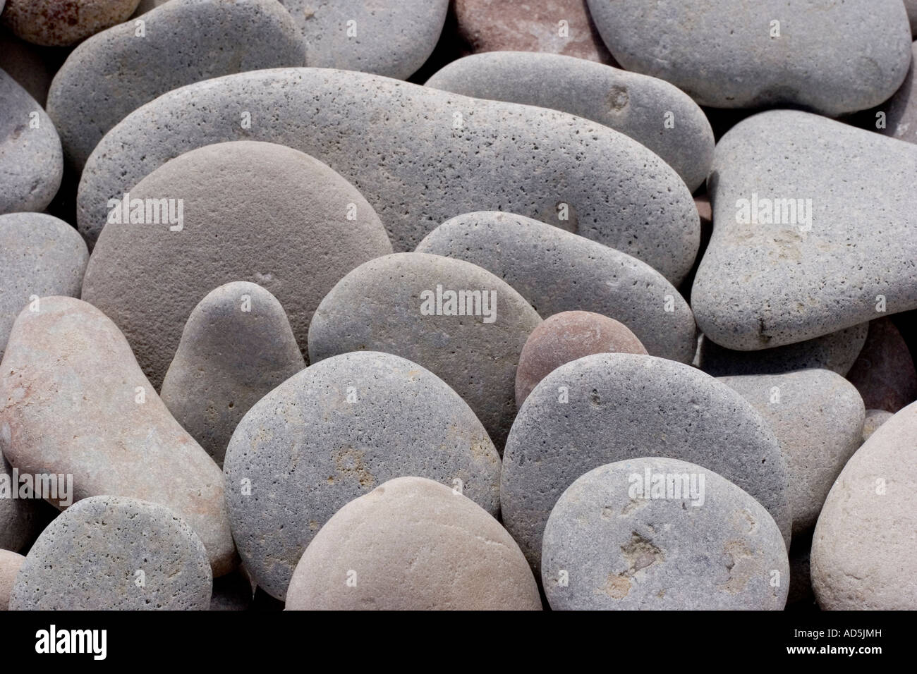 Stones on the beach Stock Photo