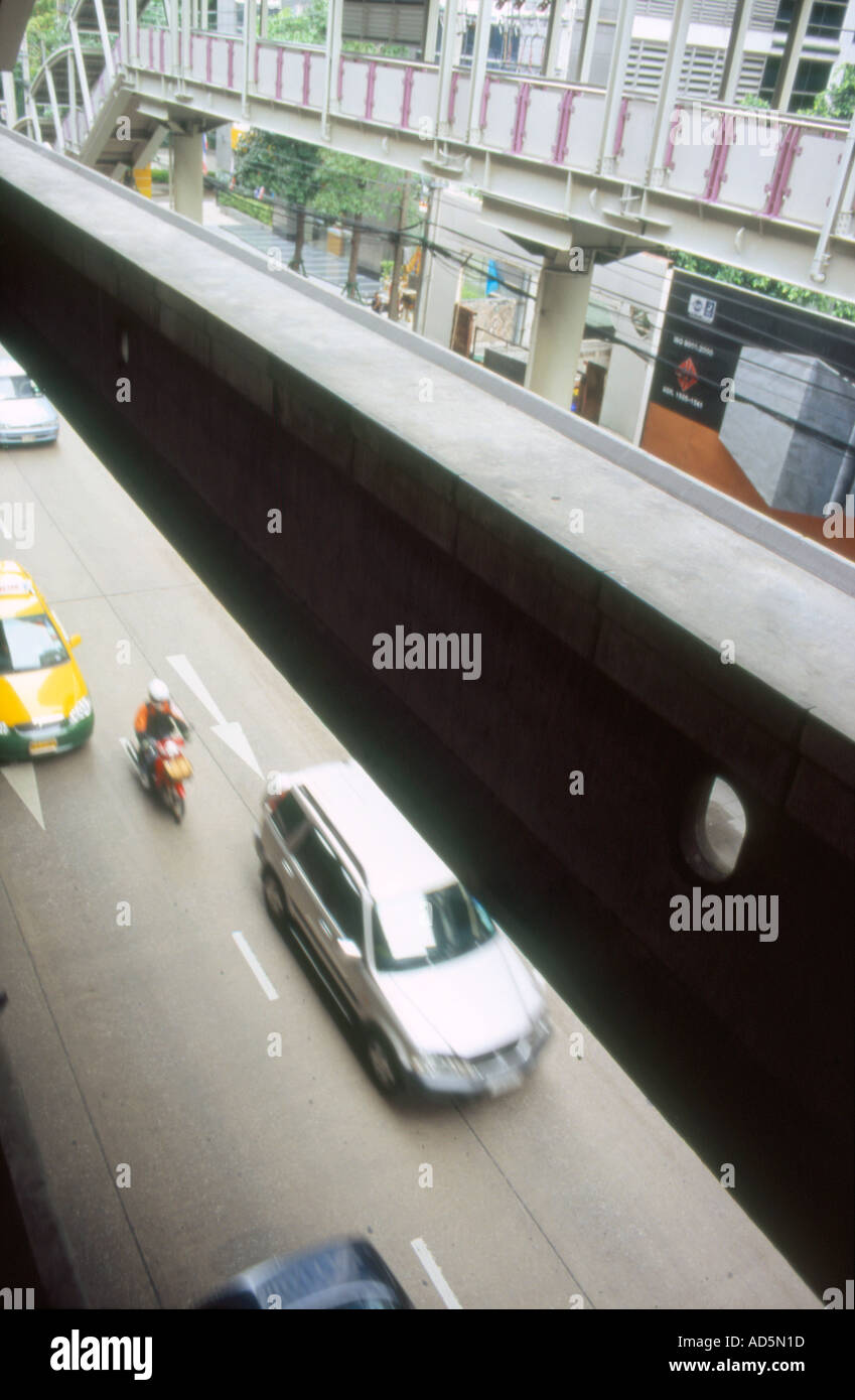 Bangkok Streets From The Skytrain Bangkok Thailand Stock Photo Alamy Bangkok Streets From The Skytrain Bangkok Thailand Stock Photo Alamy