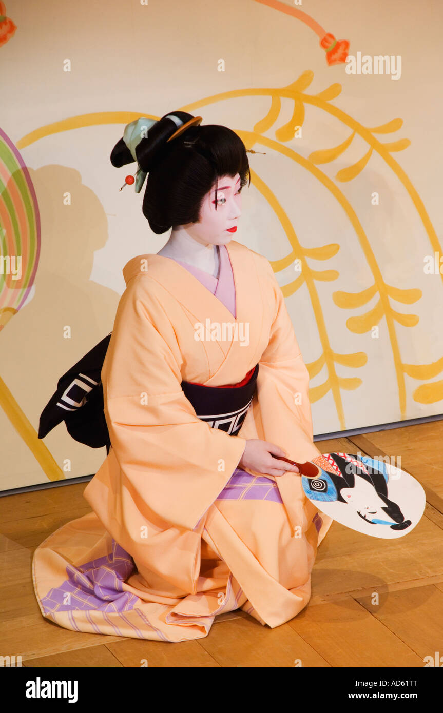 Japan Honshu Island Kyoto Kyo Odori Geisha Spring Dance performance