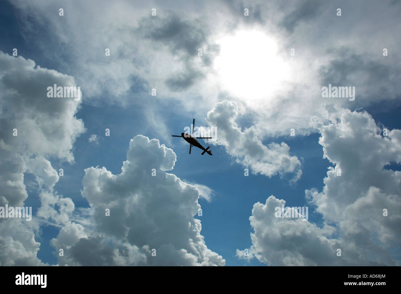 emergency helicopter from Shands Hospital, Gainesville, Florida Stock Photo Alamy