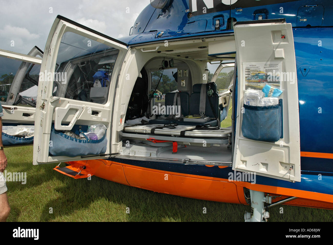 emergency helicopter from Shands Hospital, Gainesville, Florida Stock Photo Alamy