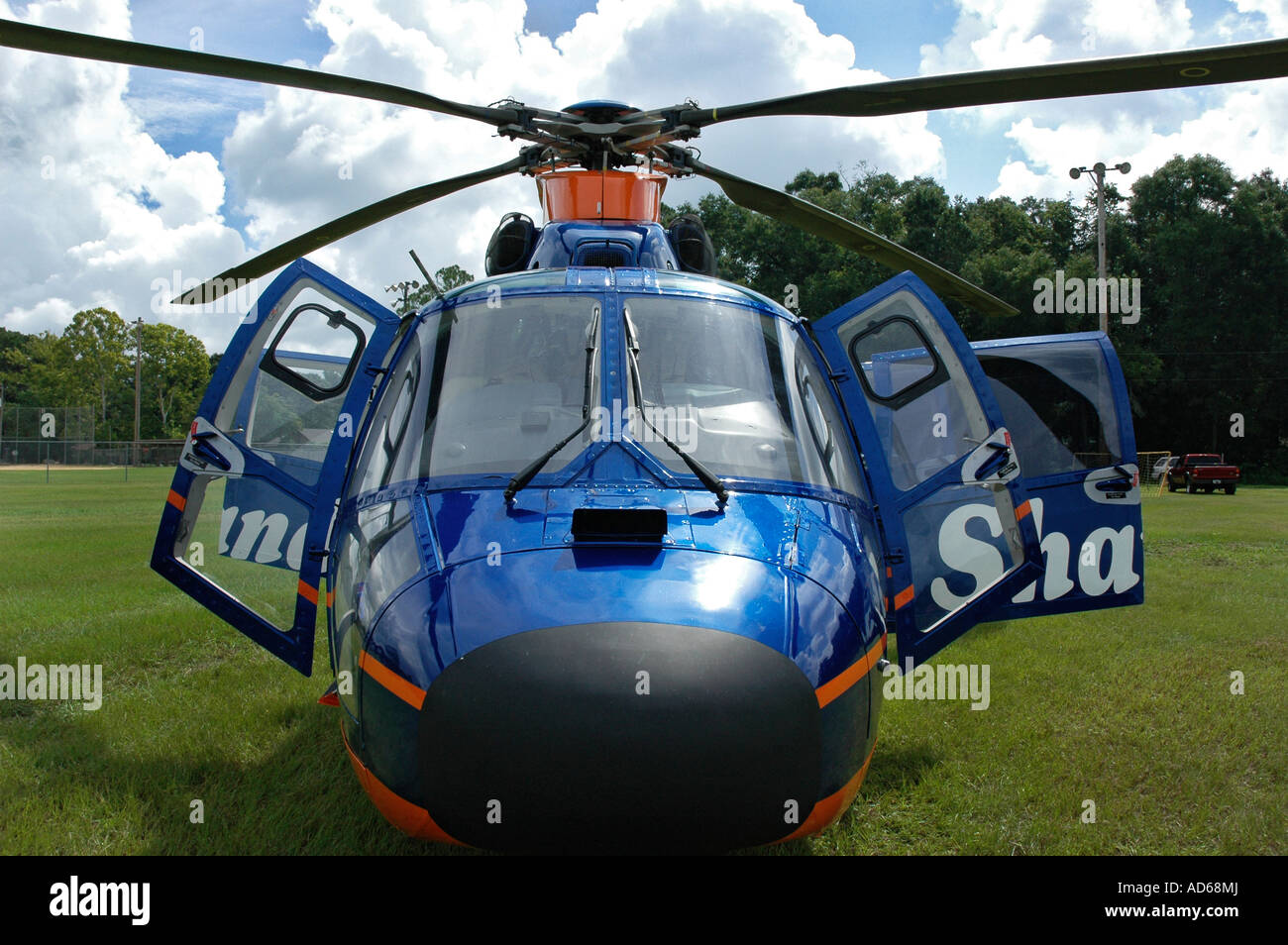 emergency helicopter from Shands Hospital, Gainesville, Florida Stock Photo Alamy