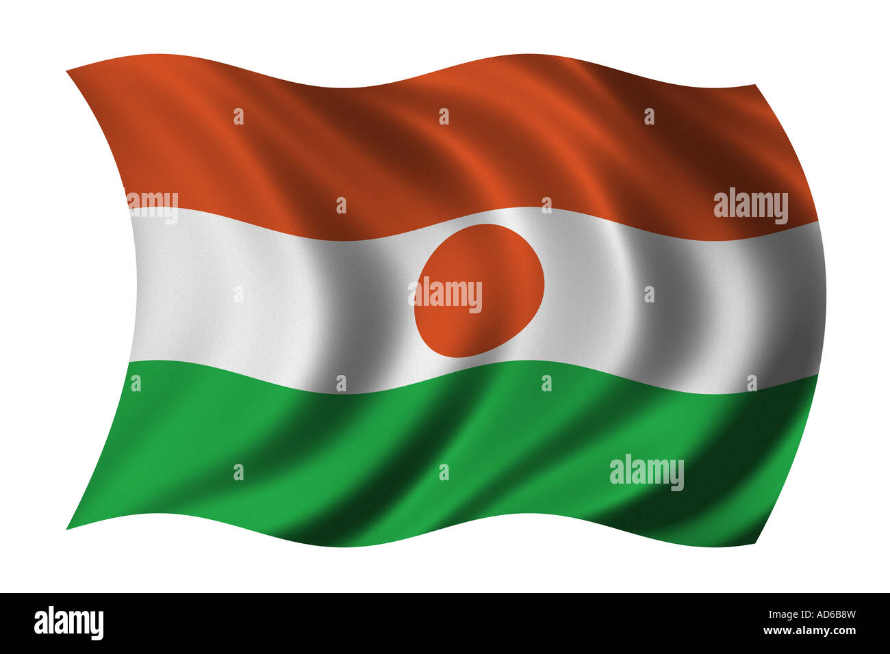 Flag of Niger Stock Photo - Alamy