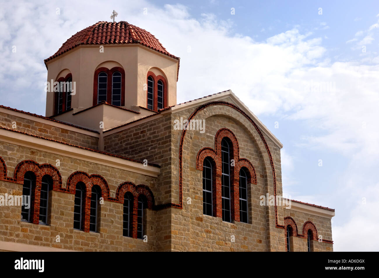 Archangelos Michail orthodox church in Parekklisia Cyprus Stock Photo