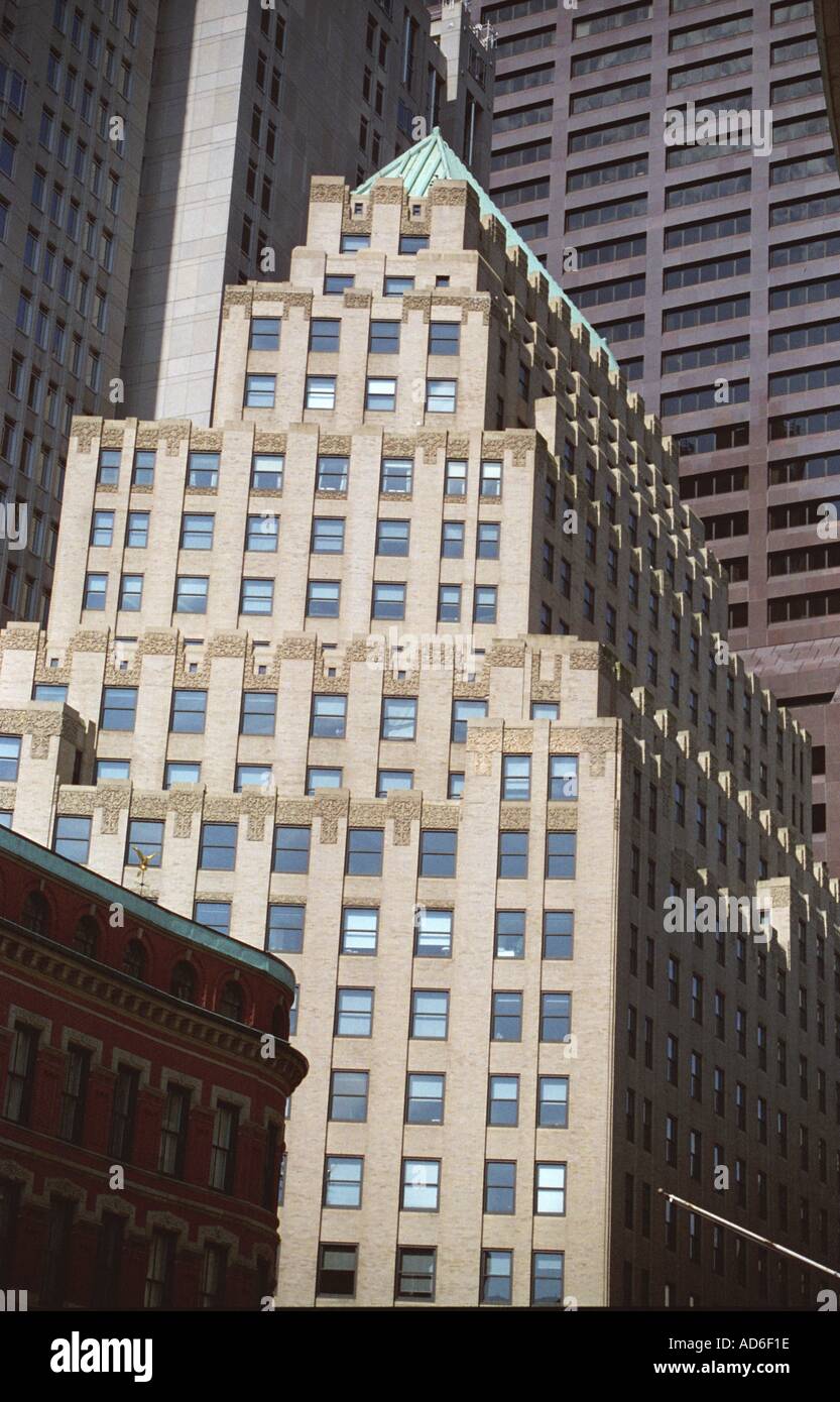 Office block Boston Mass USA Stock Photo