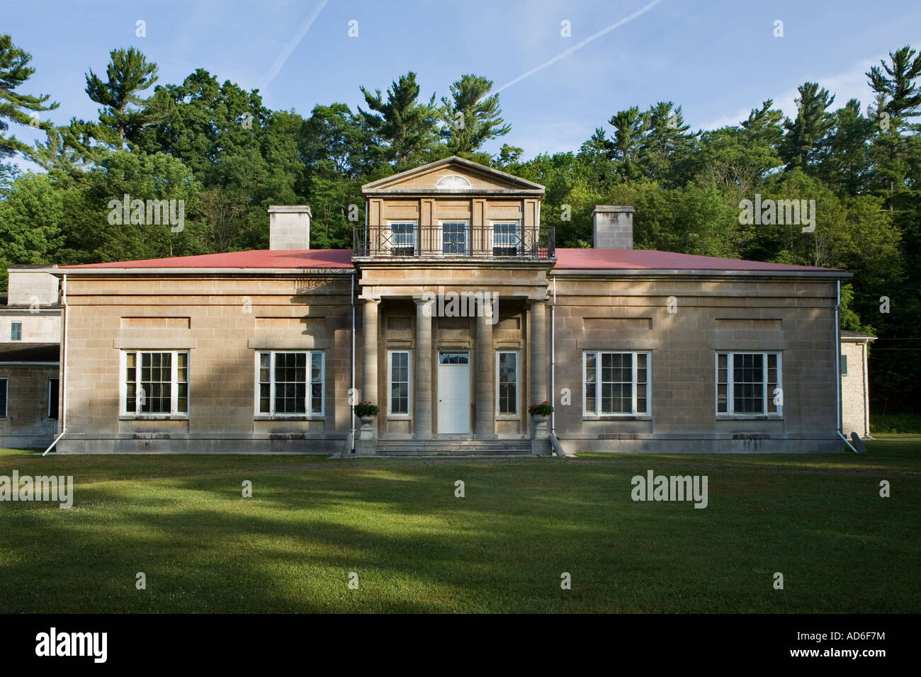 Hyde Hall Cooperstown New York Otsego County Stock Photo