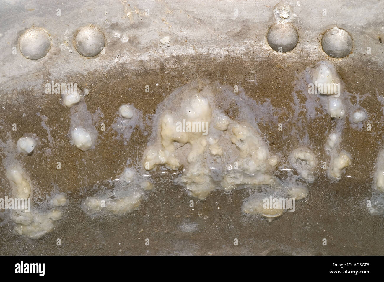 Corrosion of aluminium water container Stock Photo 4348151 Alamy