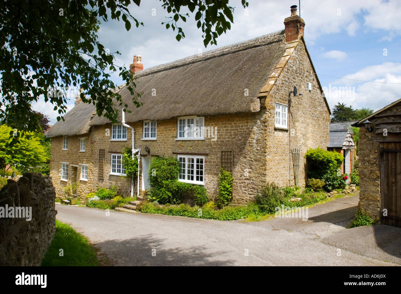 Hamstone Dorset Cottage South Perrott thatched cottage Somerset Dorset