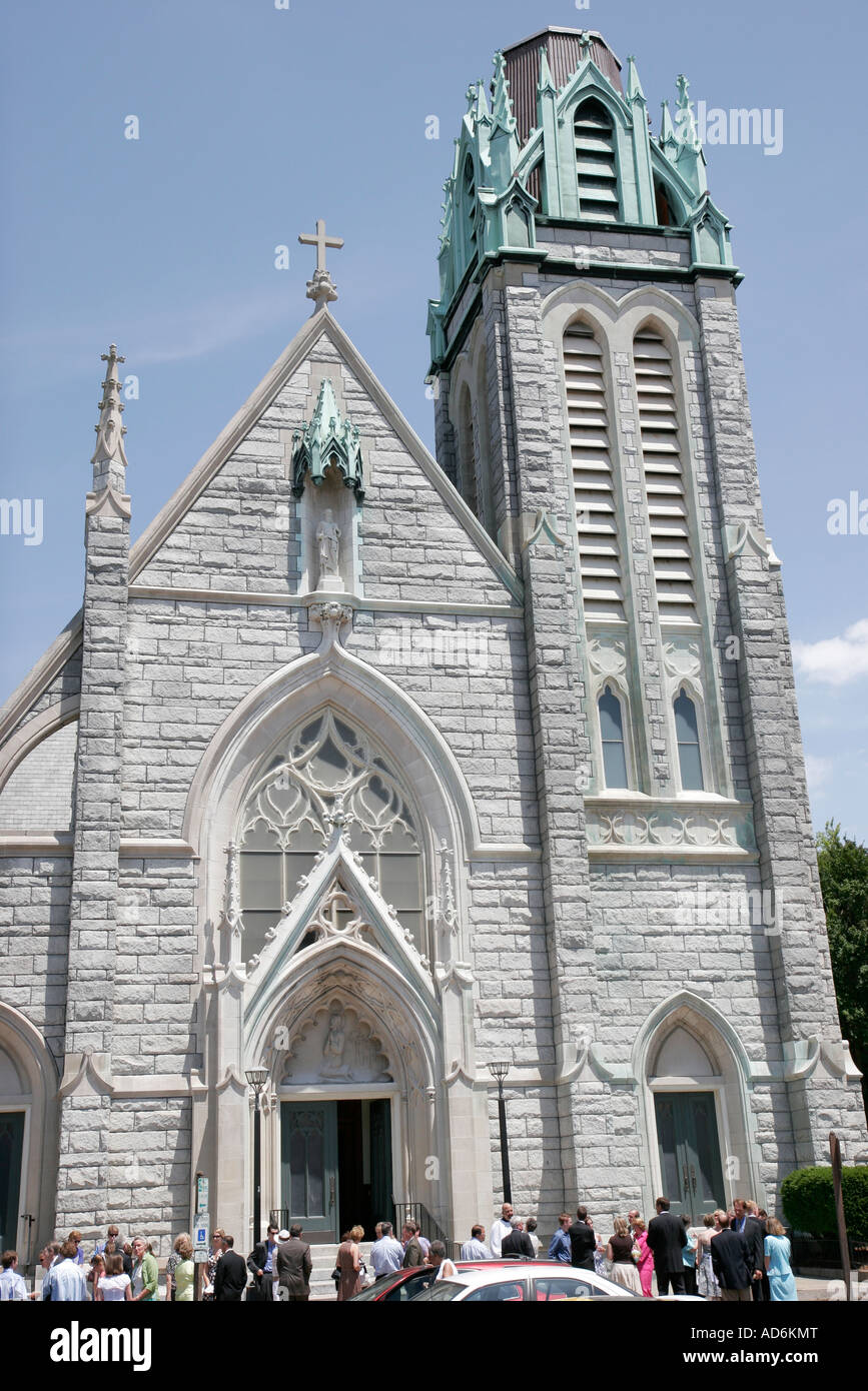 Virginia Portsmouth Washington Street St. Paul's Roman Catholic Stock