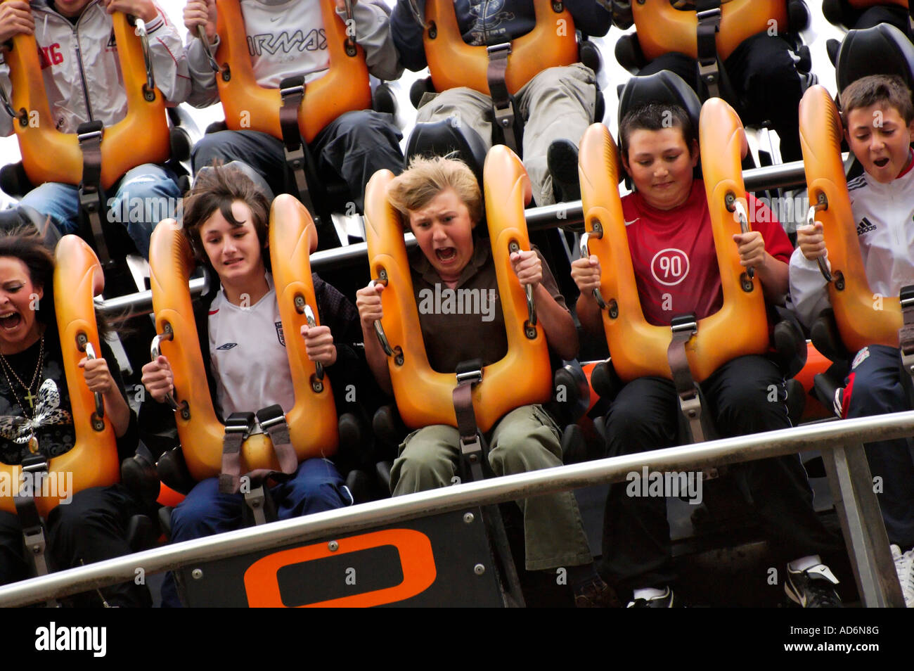 Oblivion ride hi-res stock photography and images - Alamy