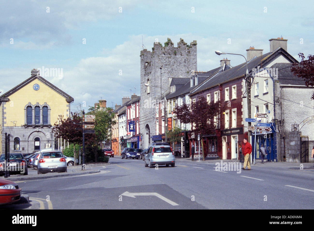Cashel town centre County Tipperary Southern Ireland May 2005 Stock