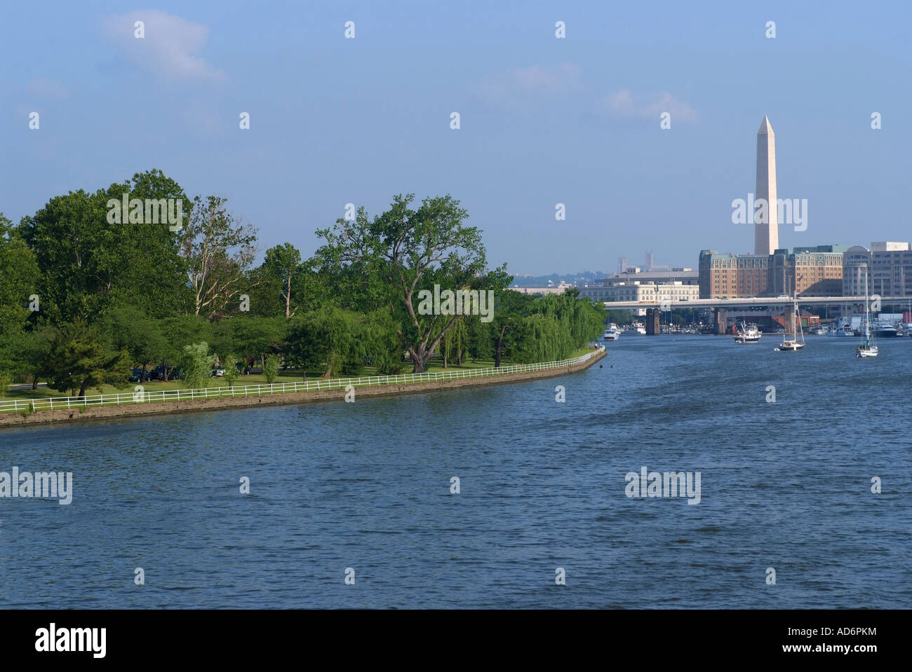 USA WASHINGTON DC Potomac River Stock Photo