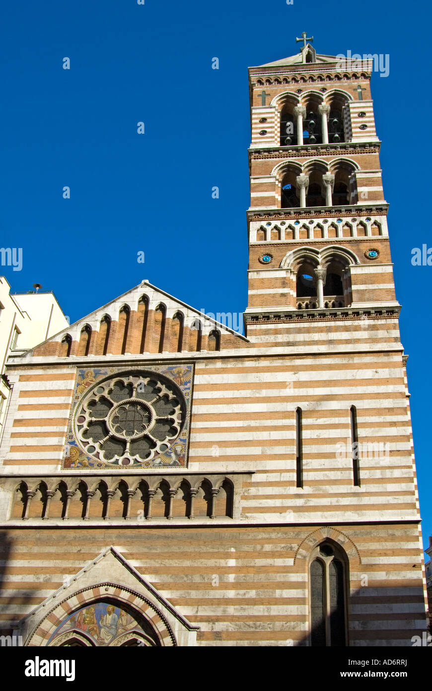 Rome, Lazio, Italy. St Paul's Within the Walls (San Paolo Entre Le Mura - 1859) Stock Photo