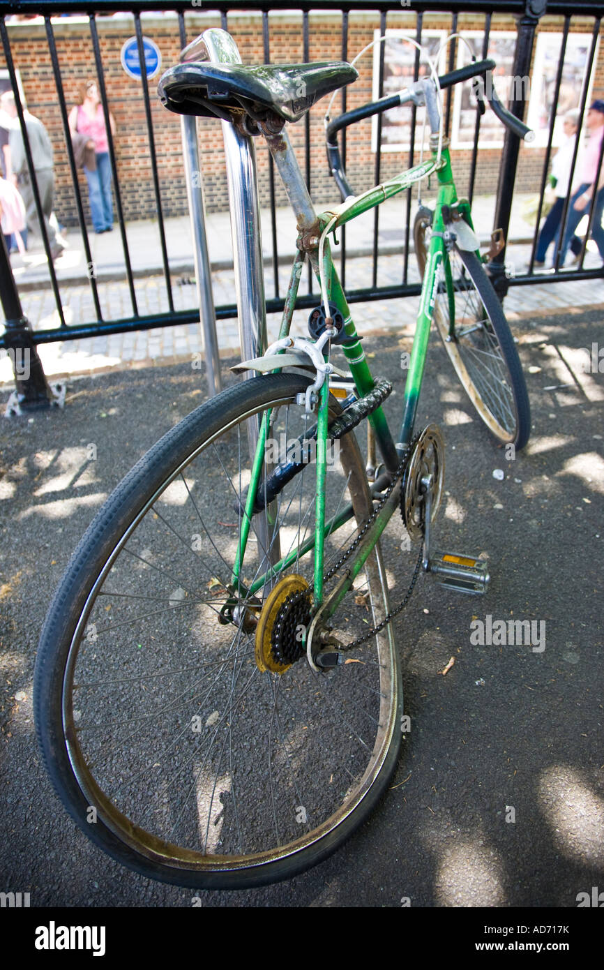 buckled bike wheel