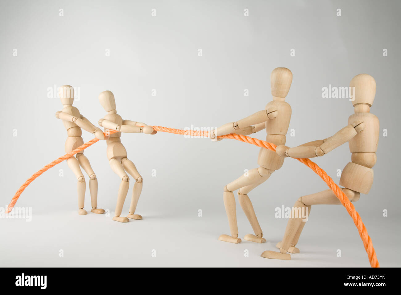 Tug Of War Stock Photo