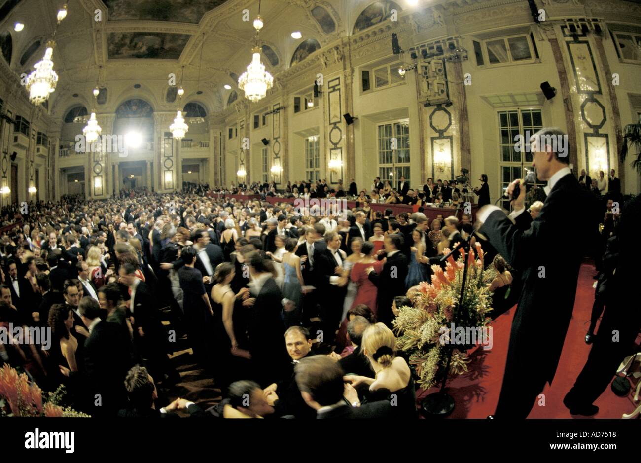 Austria Vienna Lawyers ball in Hofburg the quadrille Stock Photo Alamy