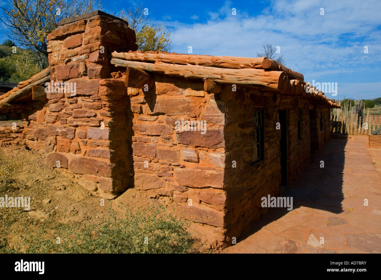 East Cabin Pipe Springs National Monument near Fredonia Arizona Stock