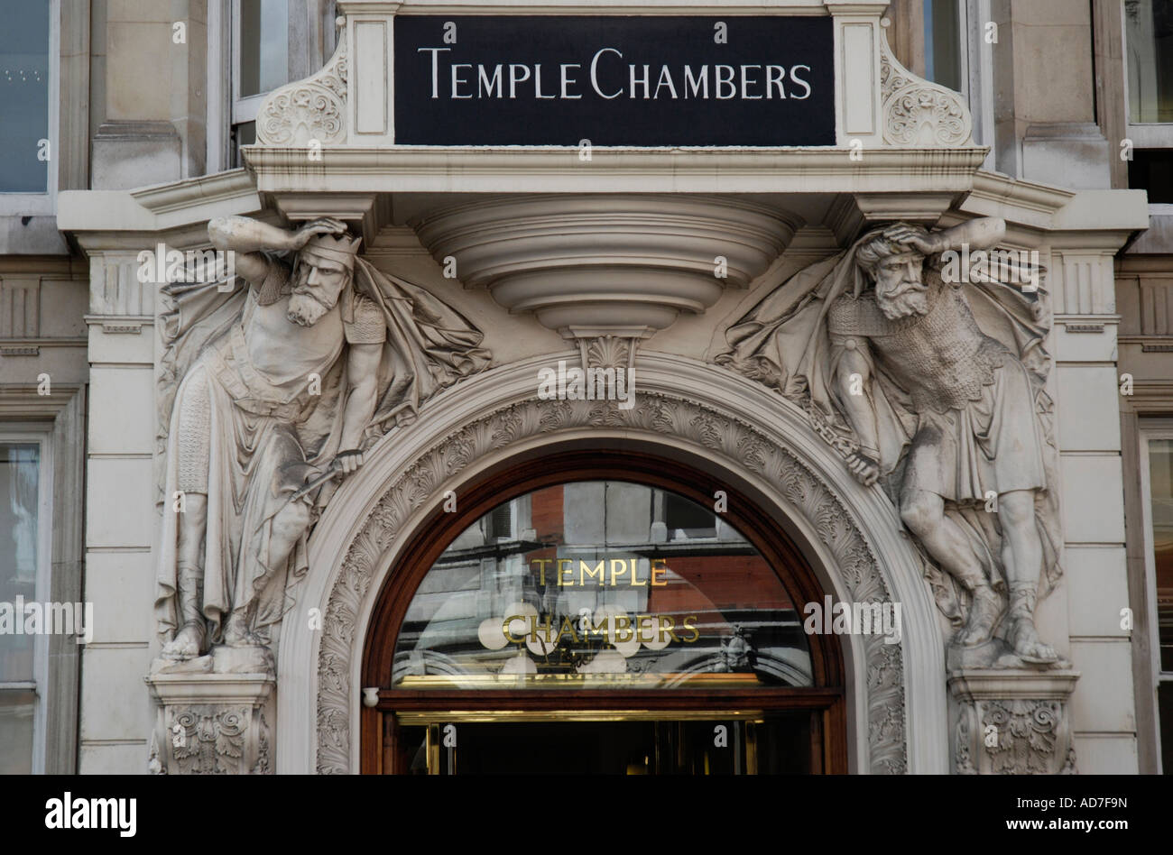 Temple Chambers in Temple Avenue London England Stock Photo Alamy