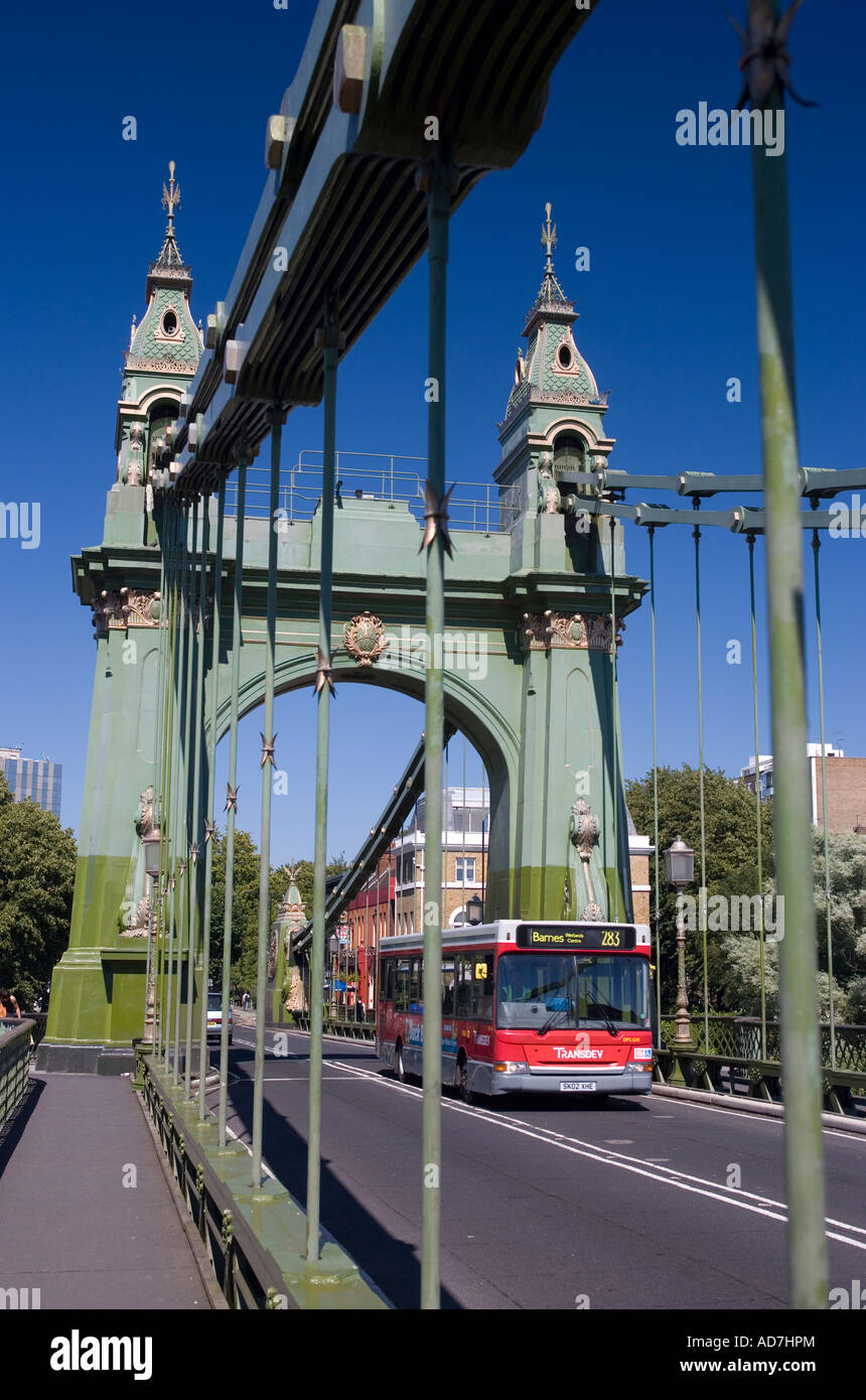 Hammersmith bus hires stock photography and images Alamy