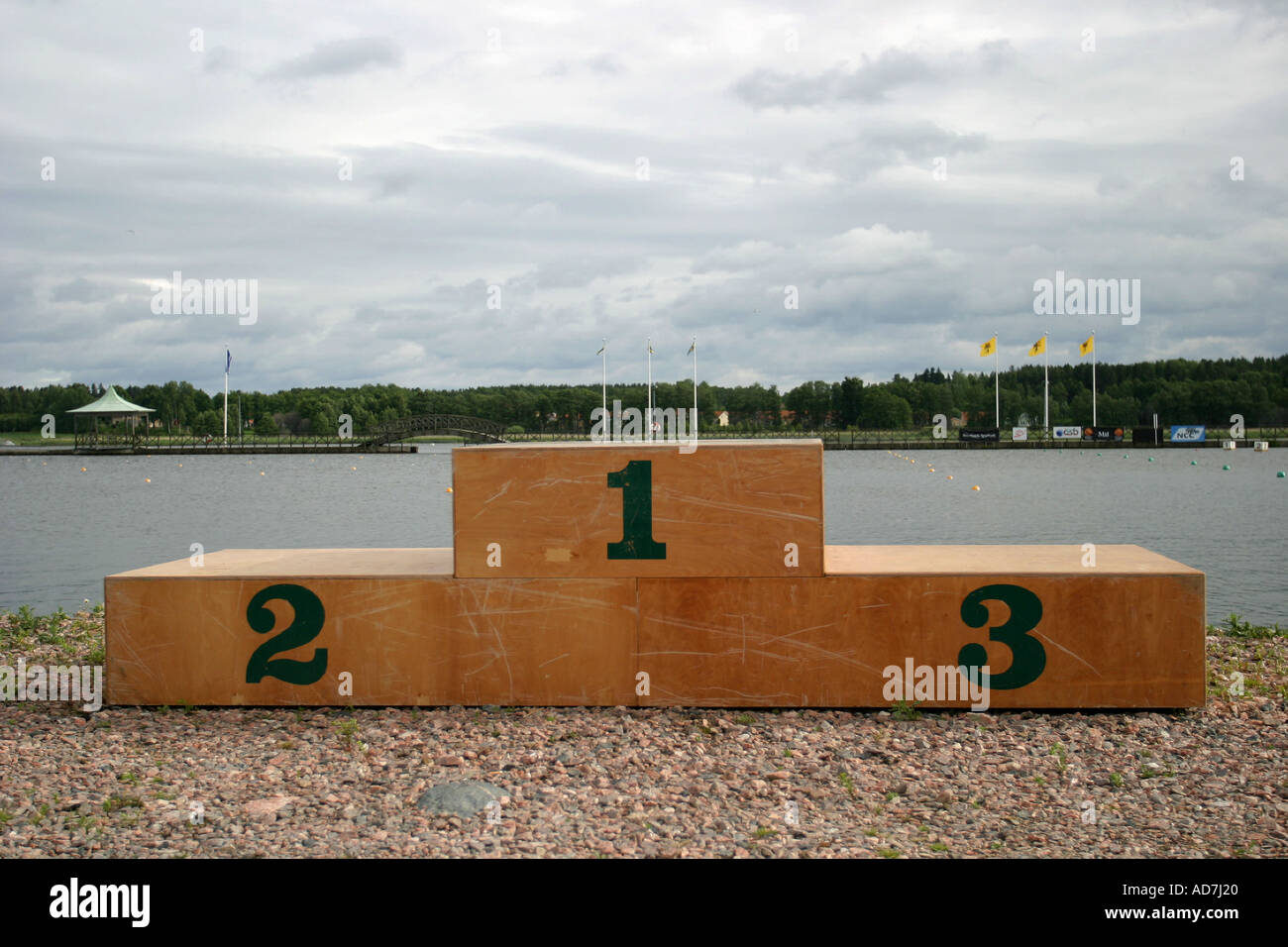 Gold medal podium hi-res stock photography and images - Alamy