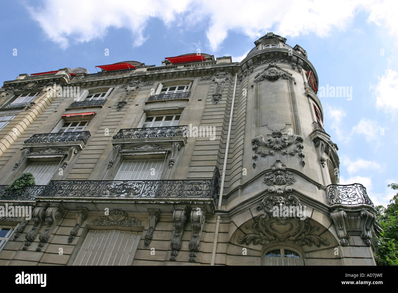 Architecture in Rue Decamps Paris France Stock Photo Alamy