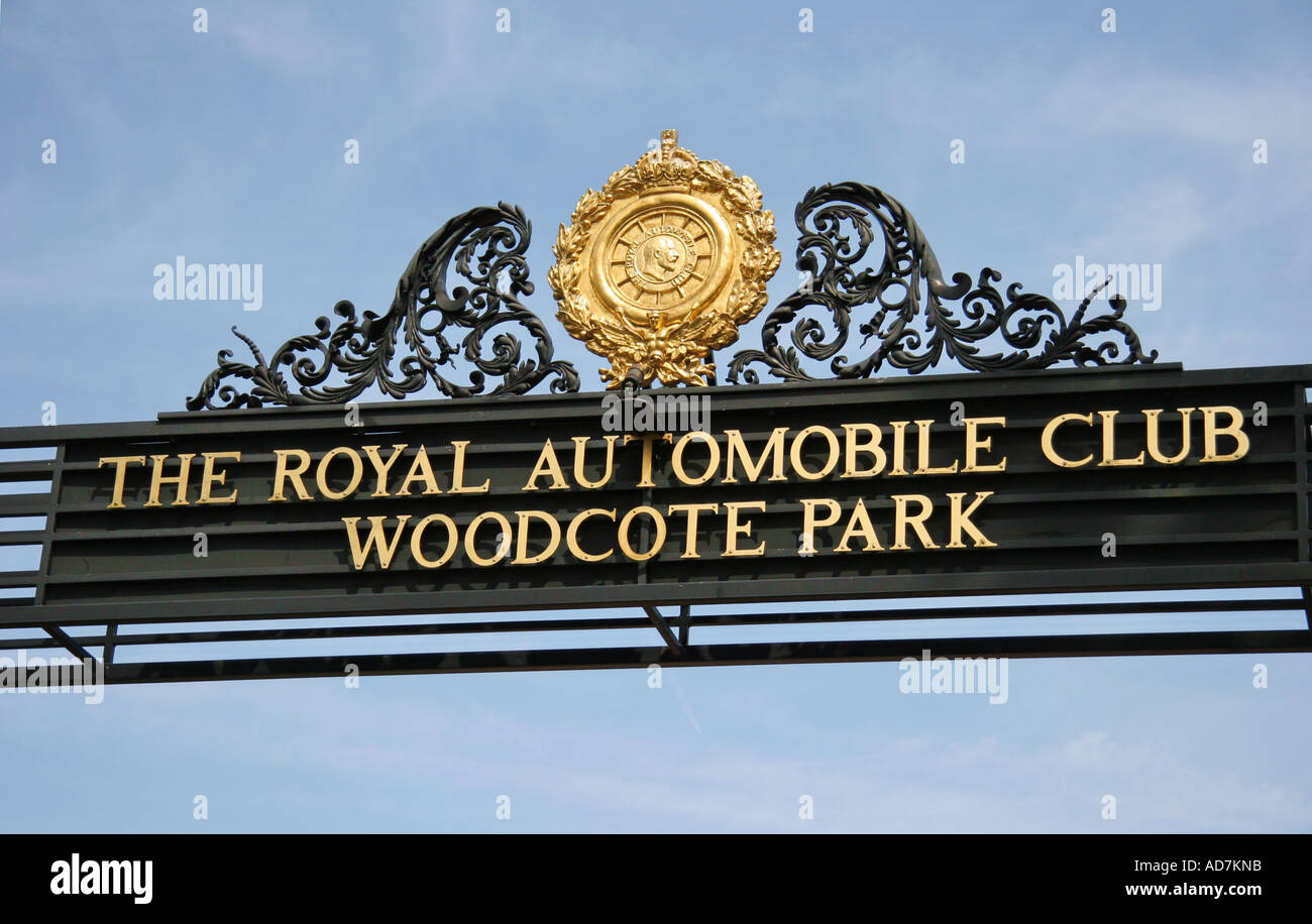 RAC Club Woodcote Park Epsom Surrey Stock Photo Alamy