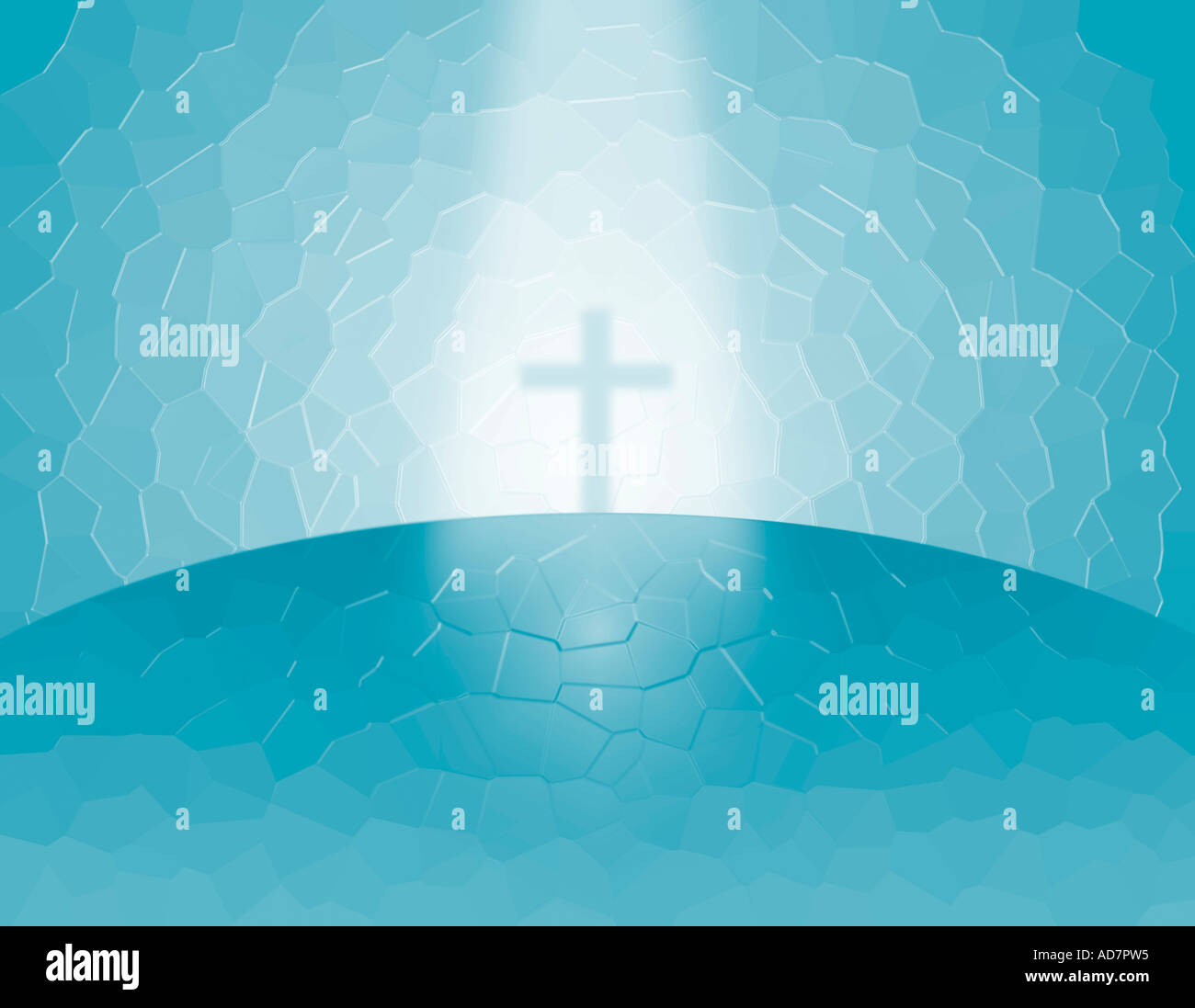 Cross on hill hi-res stock photography and images - Alamy