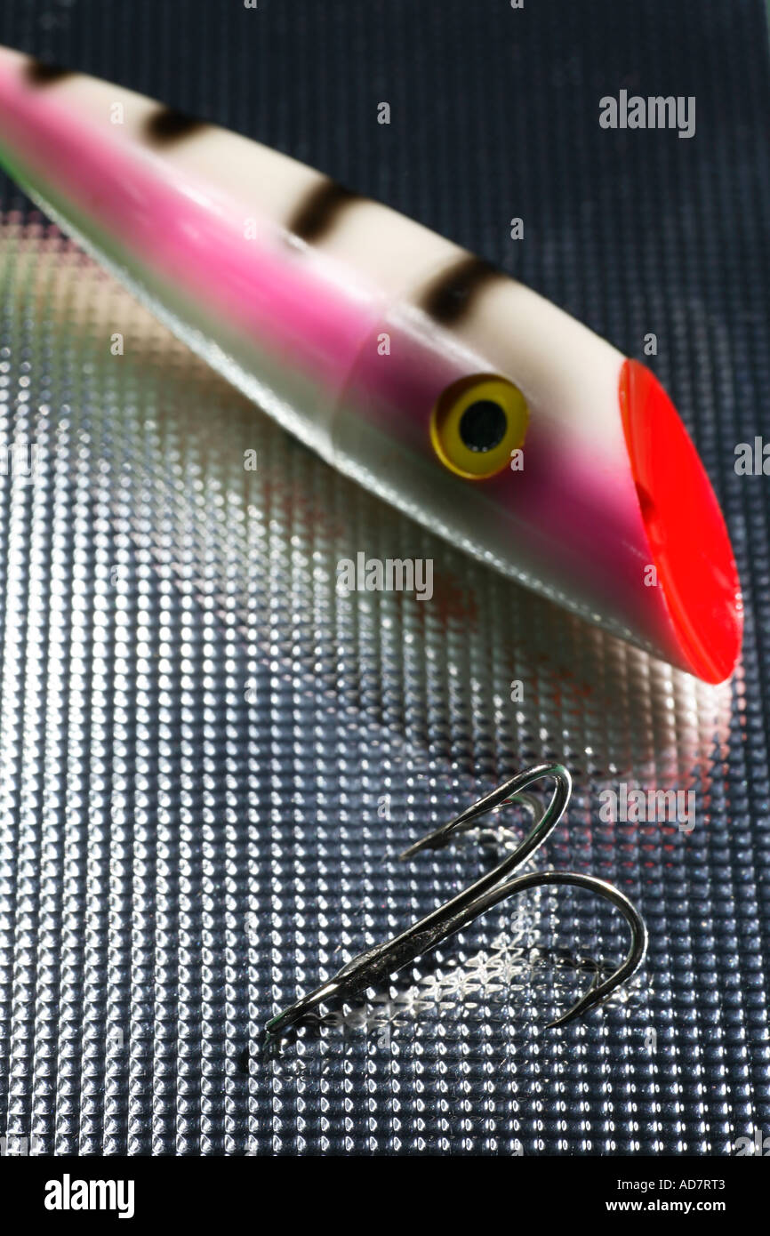Salmon fishing tackle box full of plugs for trolling, Stock Photo, Picture  And Rights Managed Image. Pic. Z9D-2199116