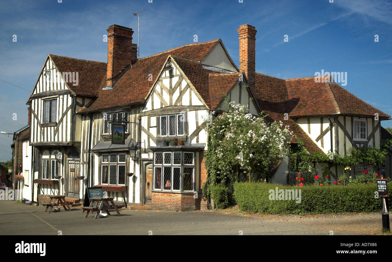 Inn pub coggeshall essex tudor hires stock photography and images Alamy