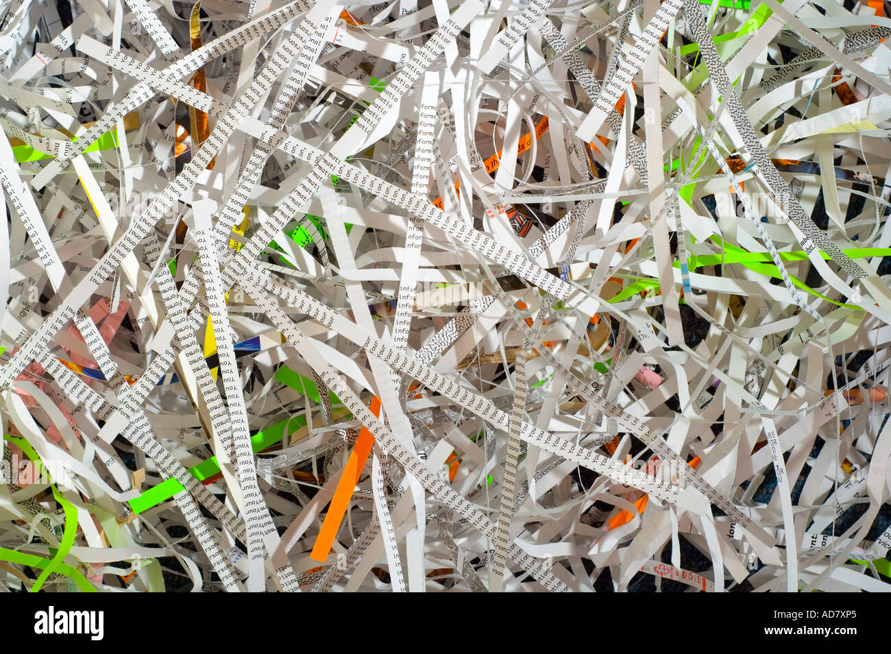 Shredded paper strips hi-res stock photography and images - Alamy