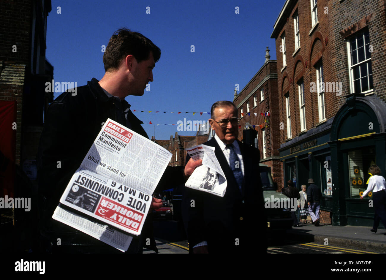 Communist newspaper hi-res stock photography and images - Alamy