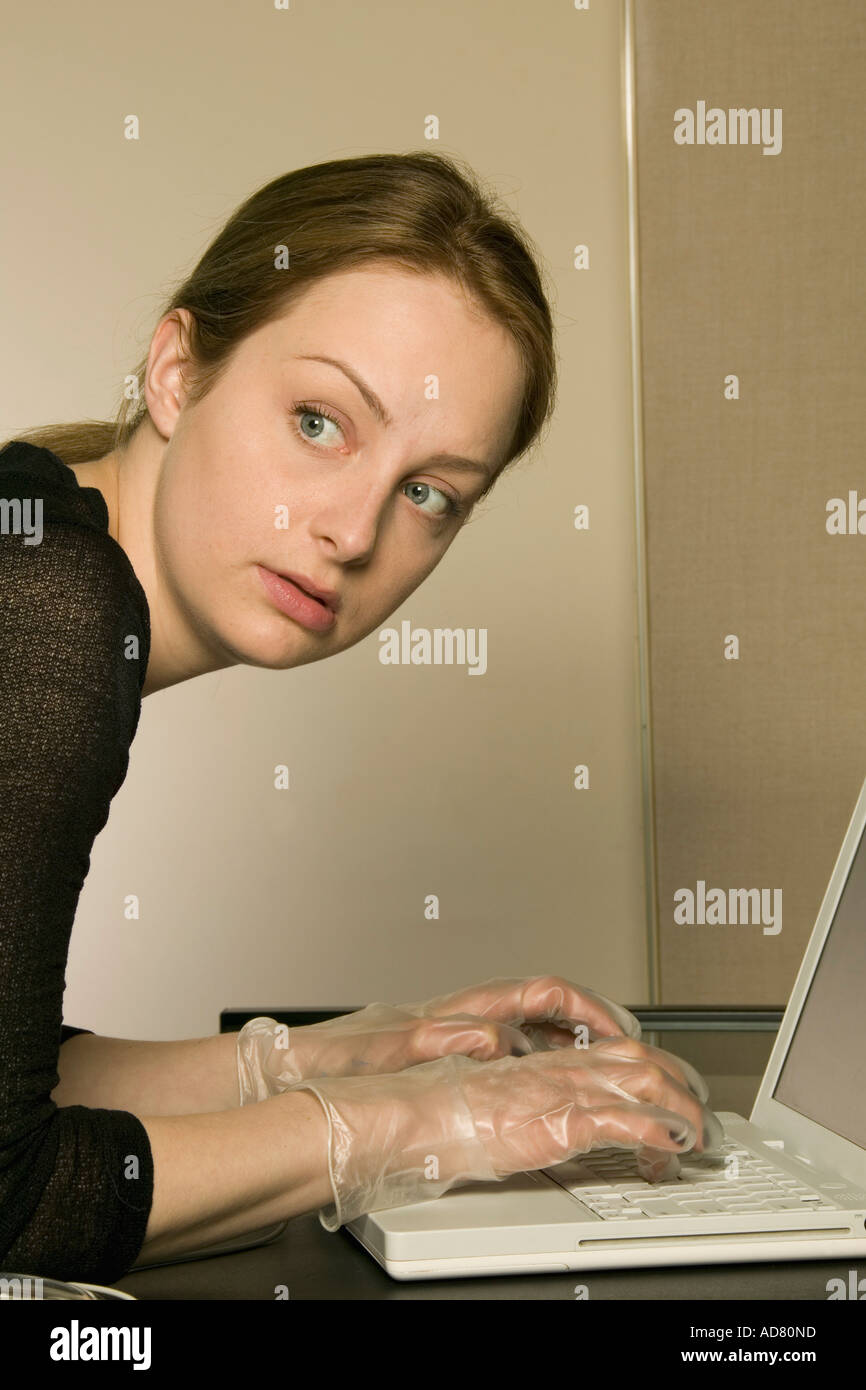 Scared of computers hi-res stock photography and images - Alamy