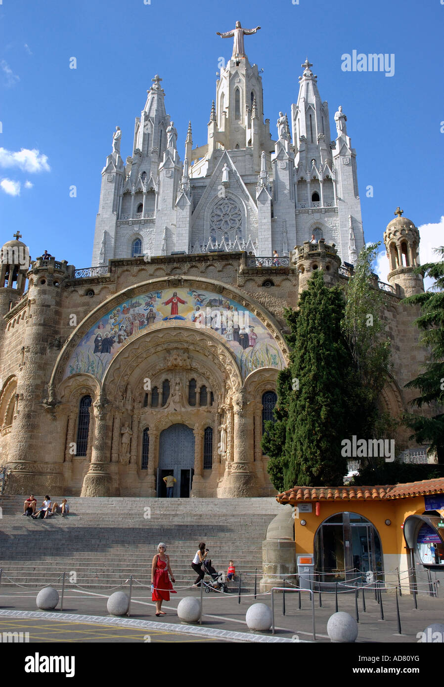 Basilica santuario del sagrado corazon hires stock photography and