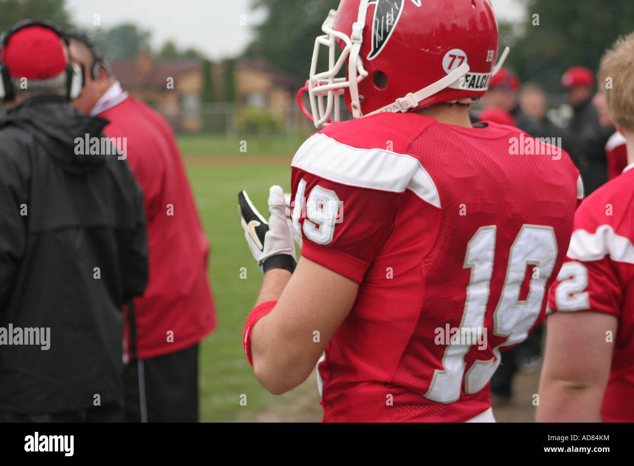 High school football Stock Photo Alamy
