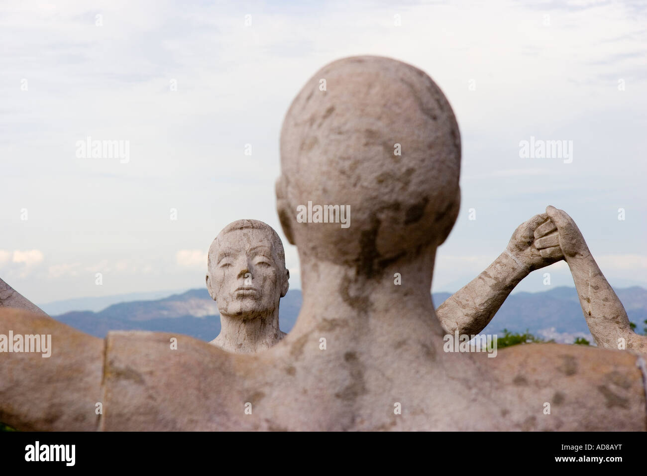 Sardana Statues Montjuic Barcelona Spain Stock Photo - Alamy