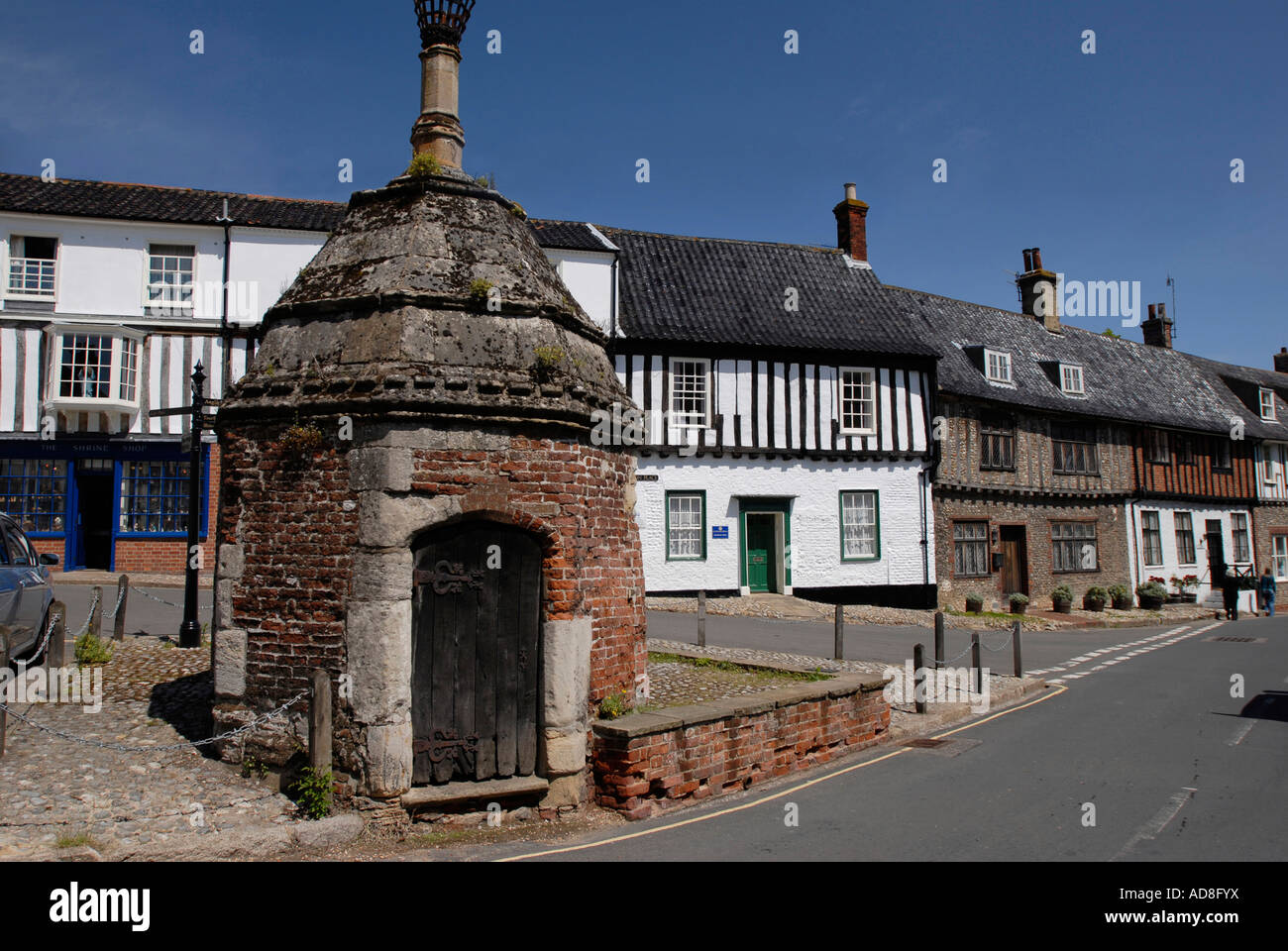 The Pump House Common Place Little Walsingham Norfolk England UK Stock Photo Alamy