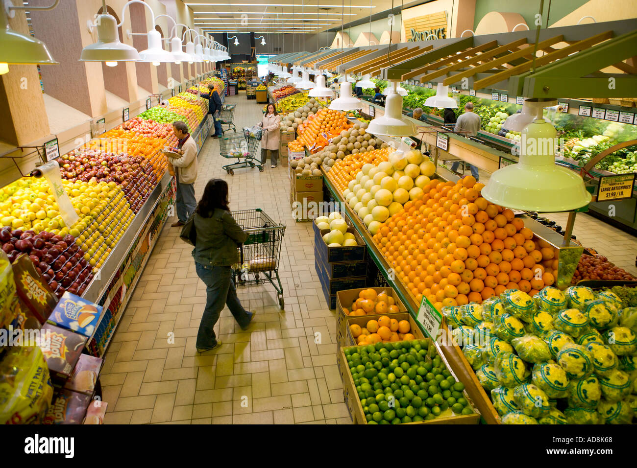 Grocery store in Toronto Stock Photo Alamy