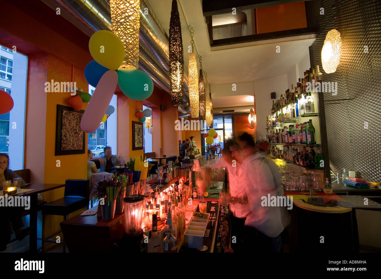 Vienna, Spittelberg, Mexican Bar Kulin Stock Photo
