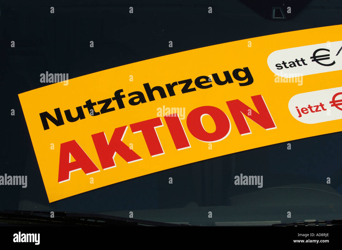 offer commercial vehicle Stock Photo