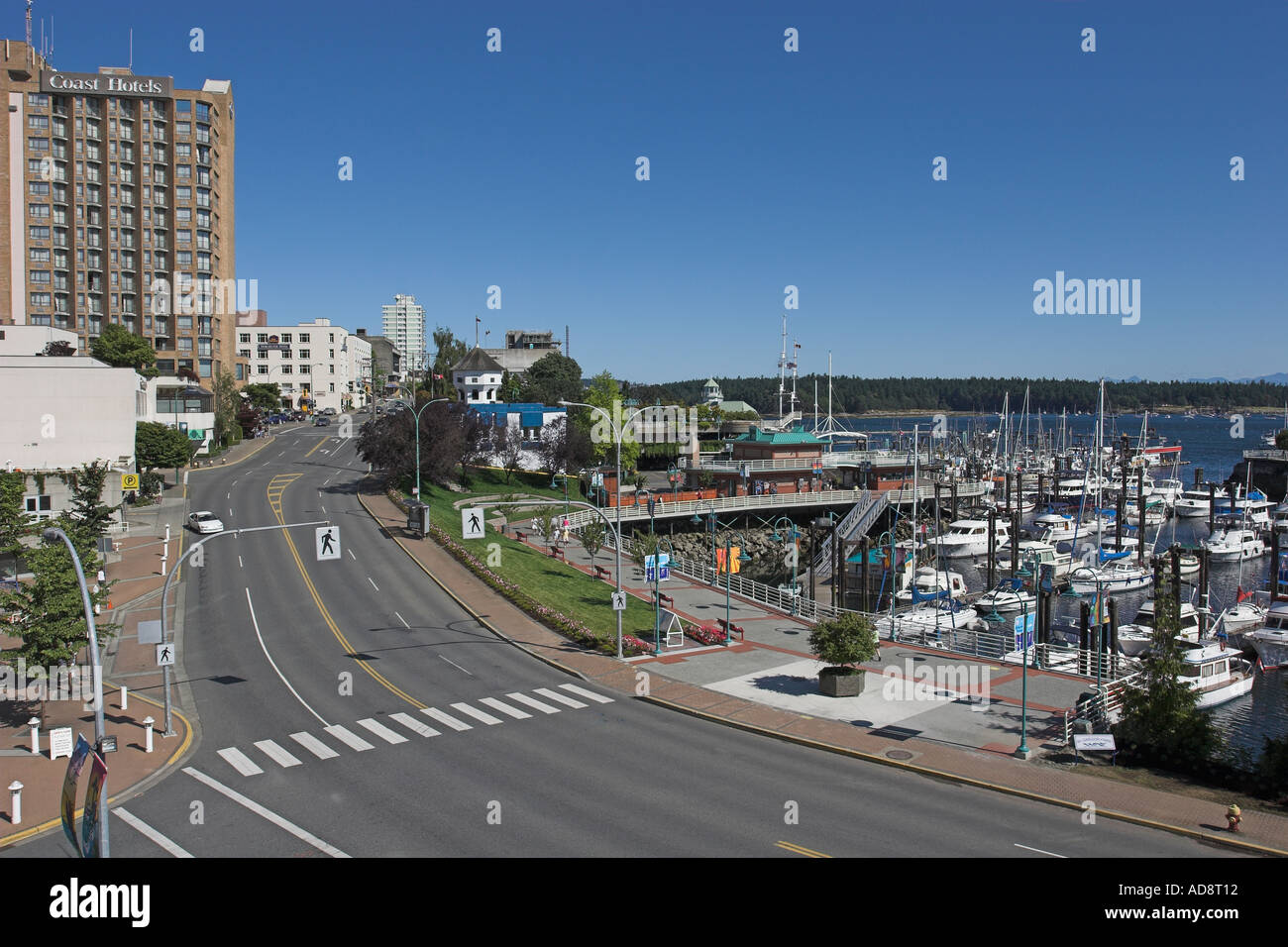 Front Street Nanaimo Harbour Nanaimo Vancouver Island British Columbia