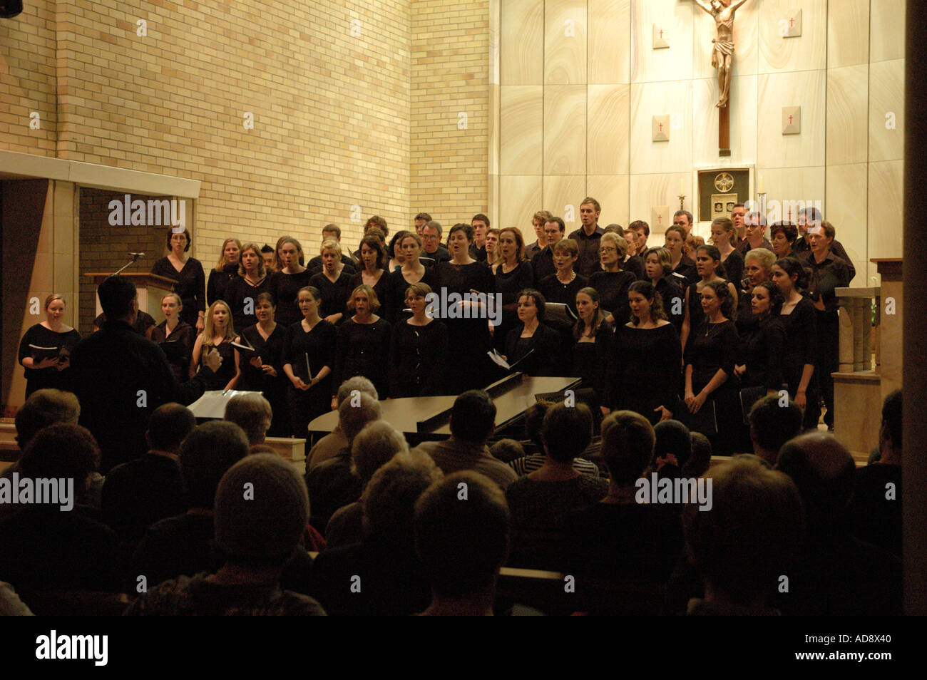 Church choir Brisbane Australia dsca 4751 Stock Photo