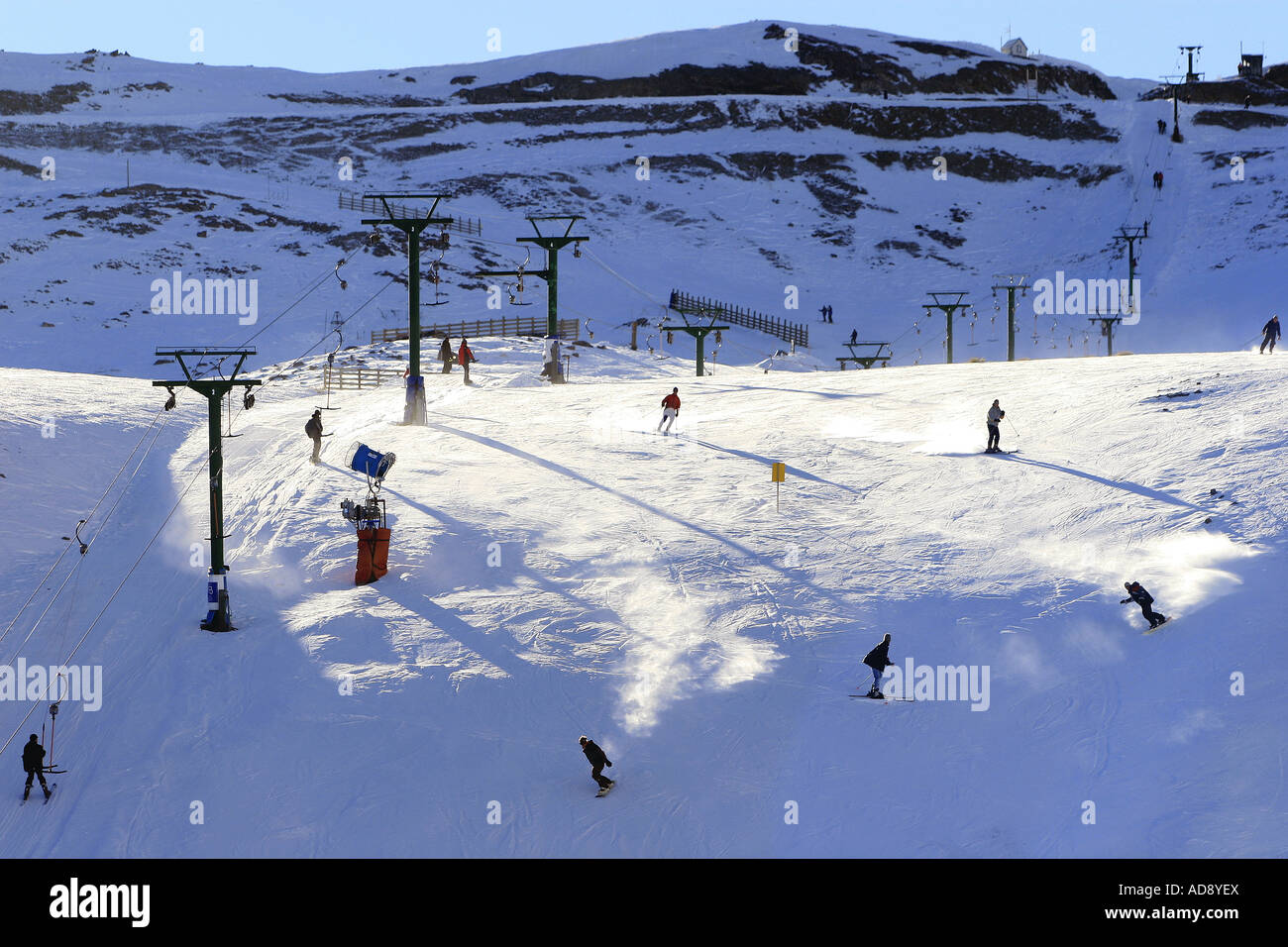 Rainbow ski field hires stock photography and images Alamy