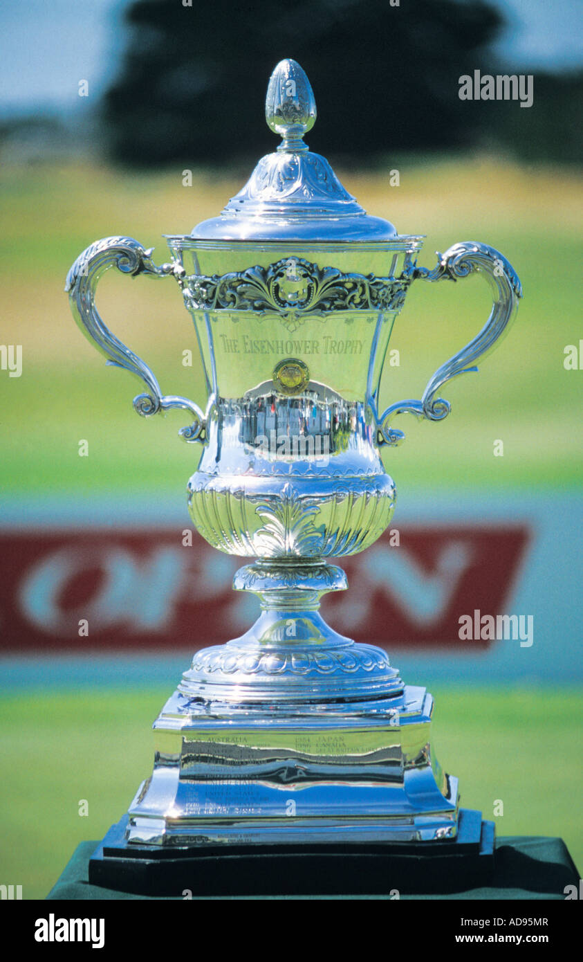 Eisenhower Cup Amateur Golf Trophy Stock Photo Alamy
