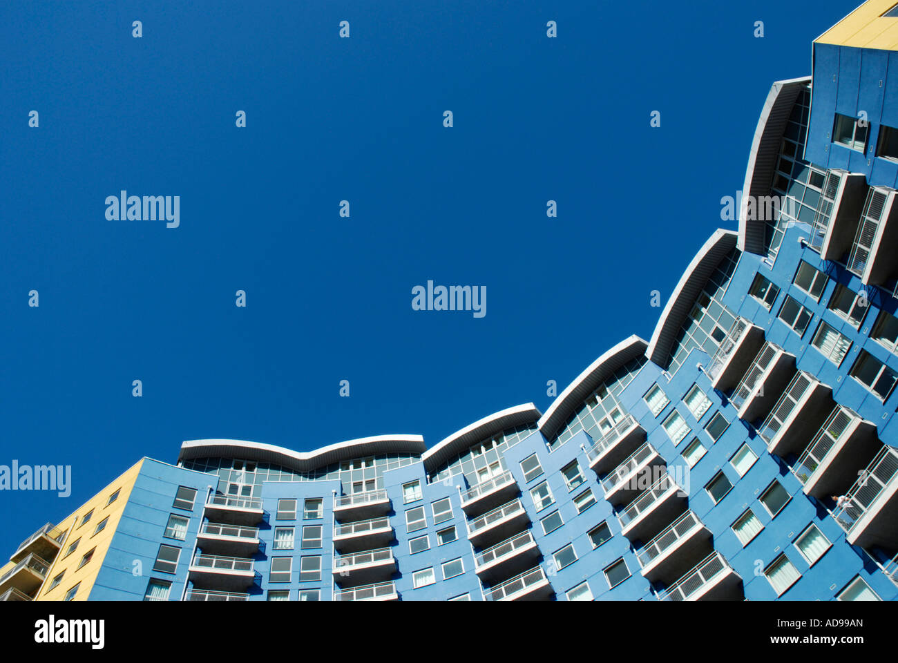 Crown Heights residential apartment development and blue sky Alencon