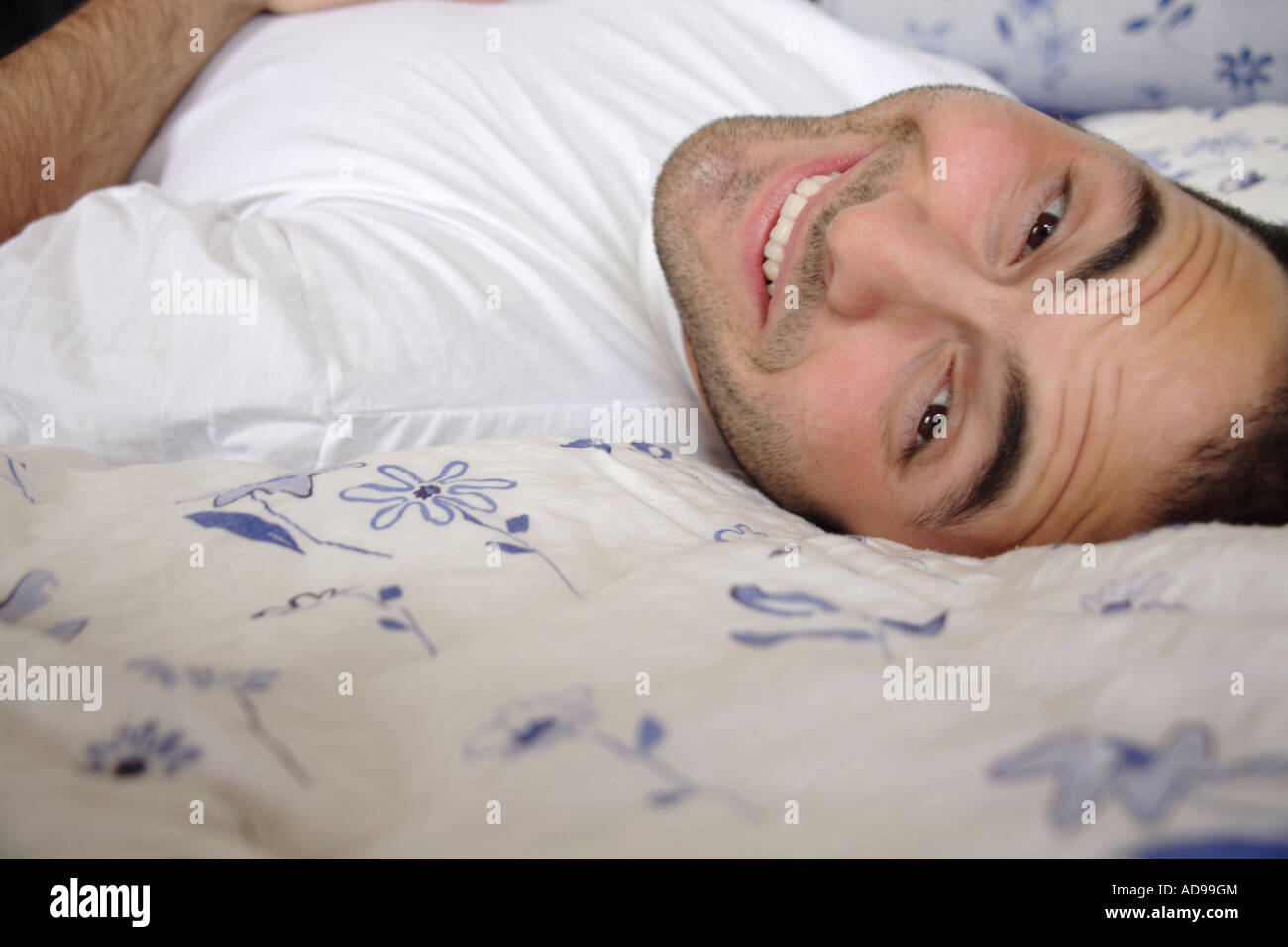 Man and bed one man only energy hi-res stock photography and images - Alamy