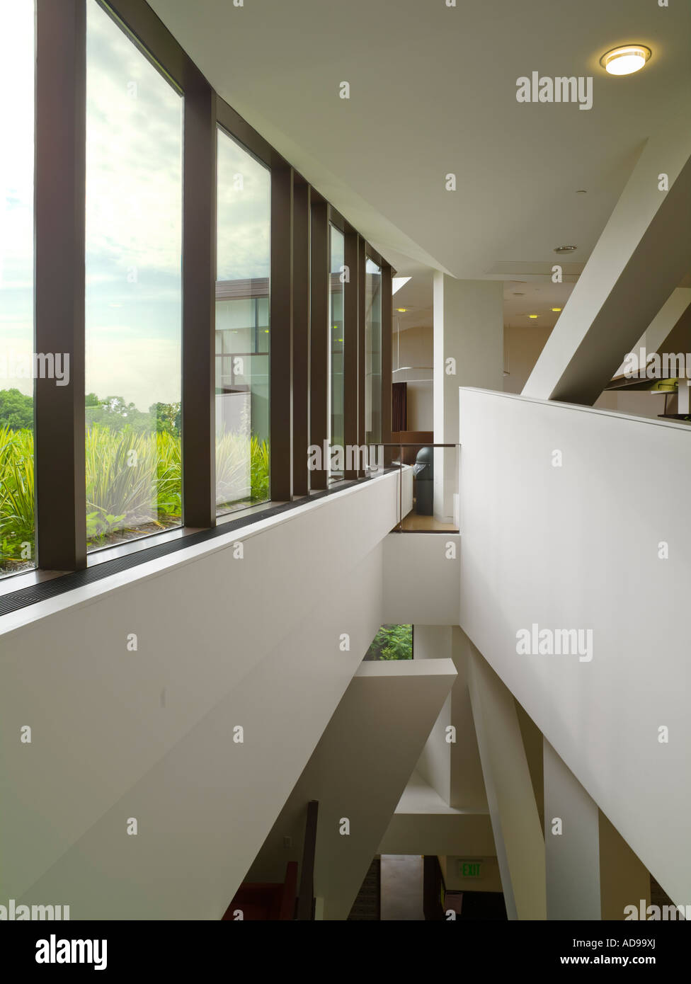 Upper floor, Lulu Chow Wang Campus Center, Wellesley College