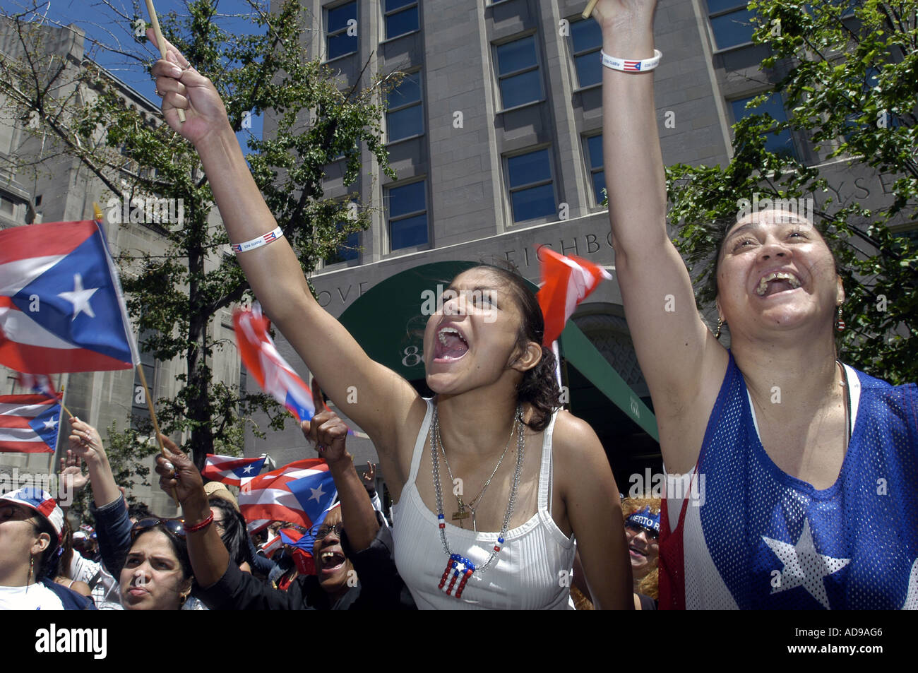 NYC Puerto Rican Day Parade Stock Photo Alamy