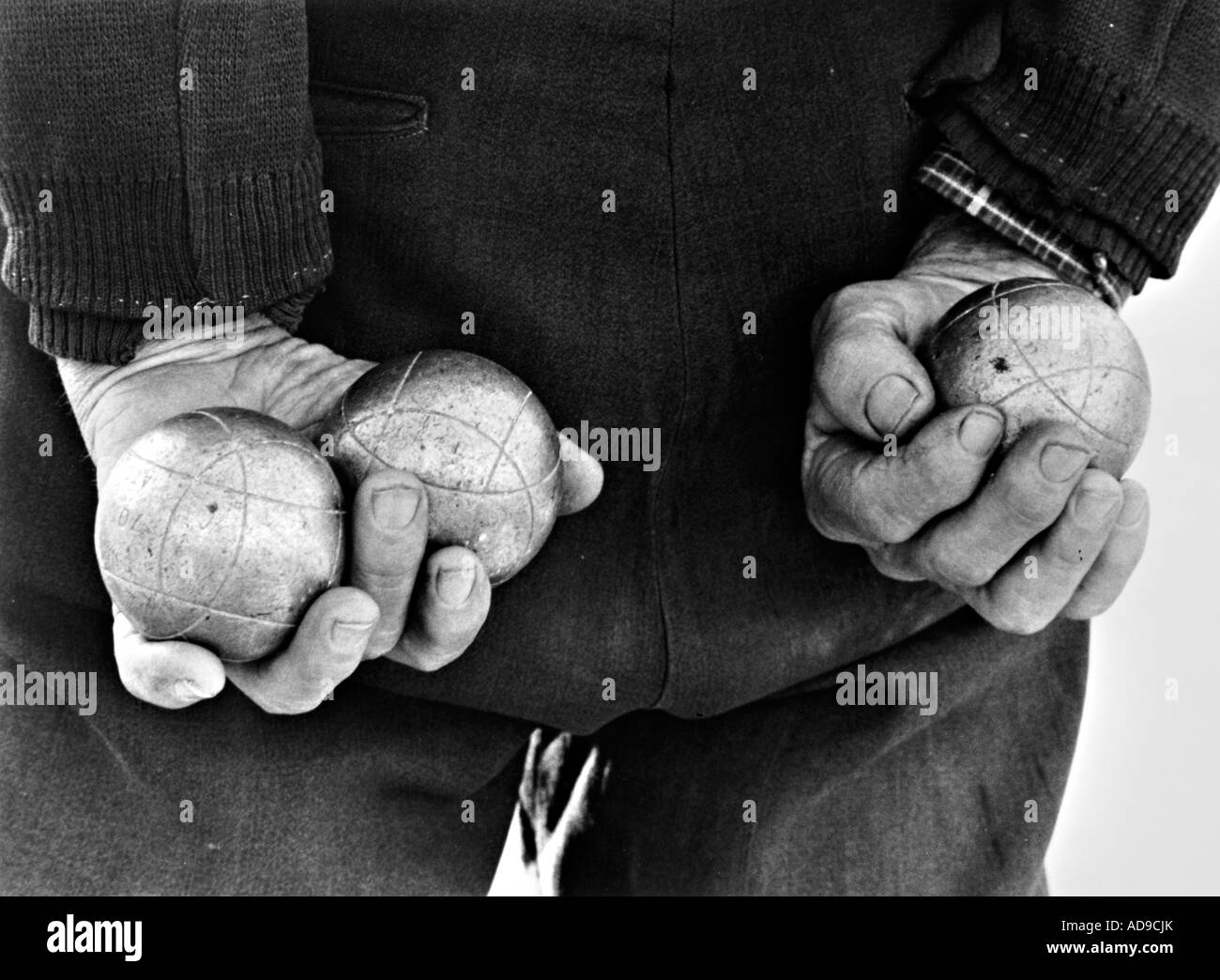 Boule balls Black and White Stock Photos & Images - Alamy