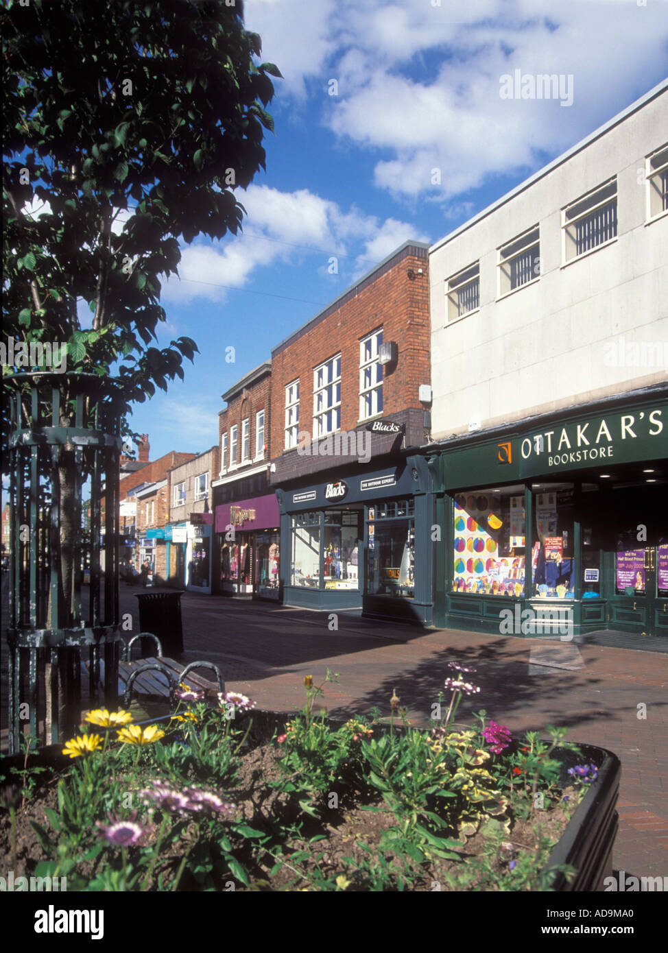 Grove Street Wilmslow Cheshire England UK Stock Photo Alamy