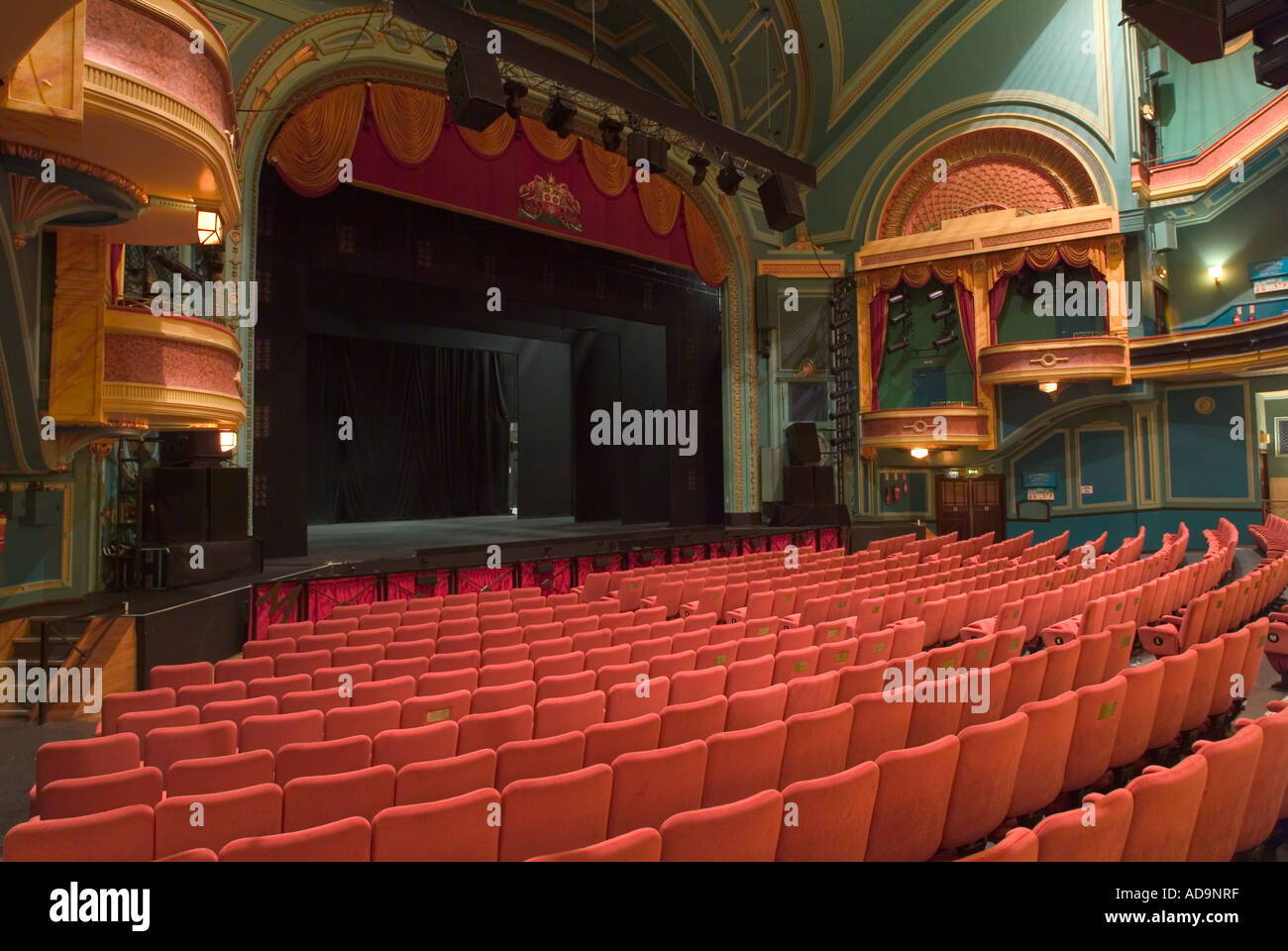 England Hampshire Southampton interior of Mayflower Theatre Stock Photo